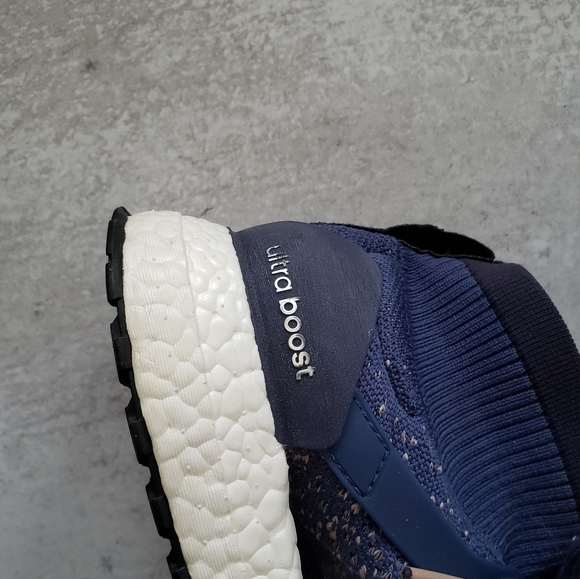 Adidas UltraBOOST X All Terrain Sock Shoes Sneakers Navy Blue SZ 7.5 - Picture 7 of 9